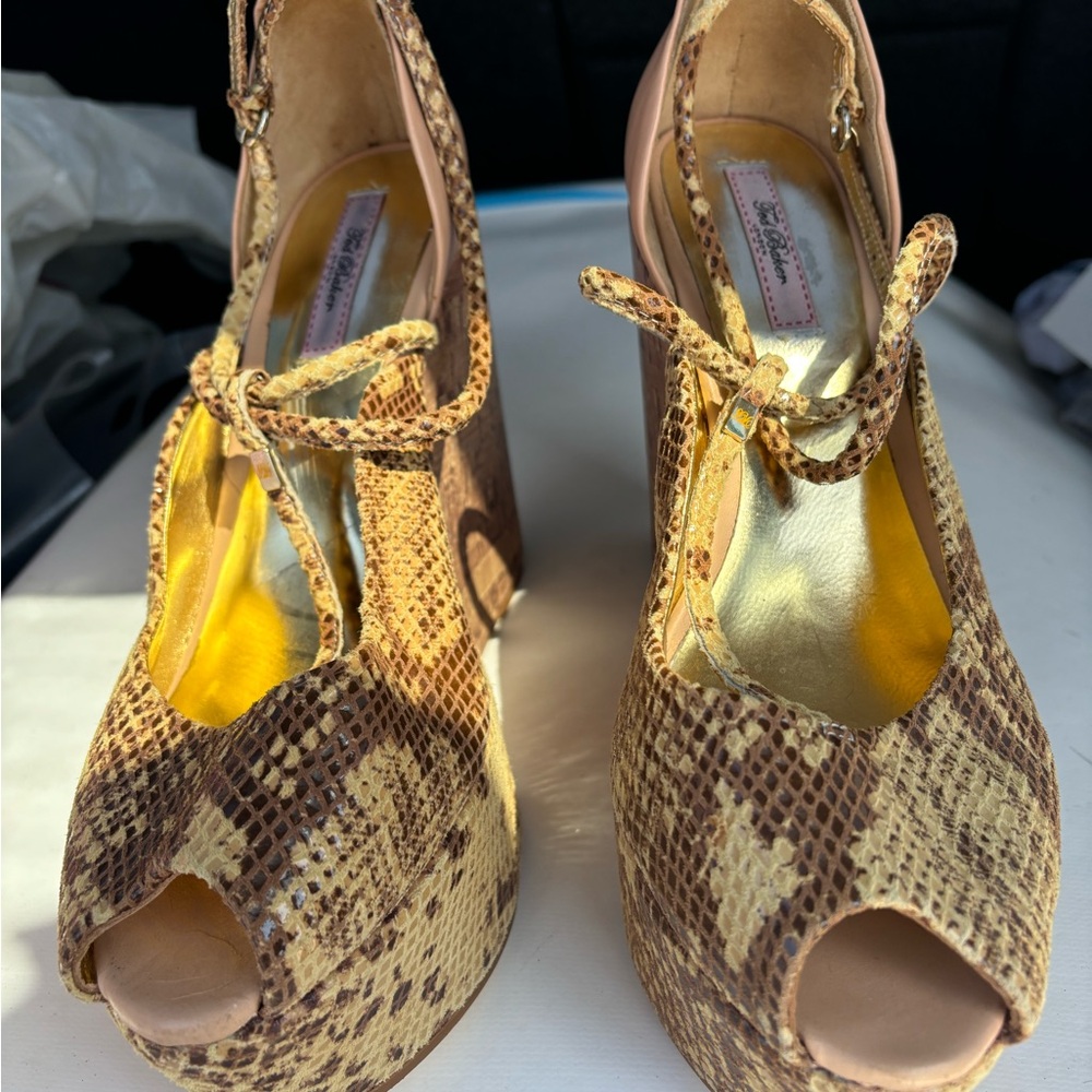 Ted Baker Cork Wedges